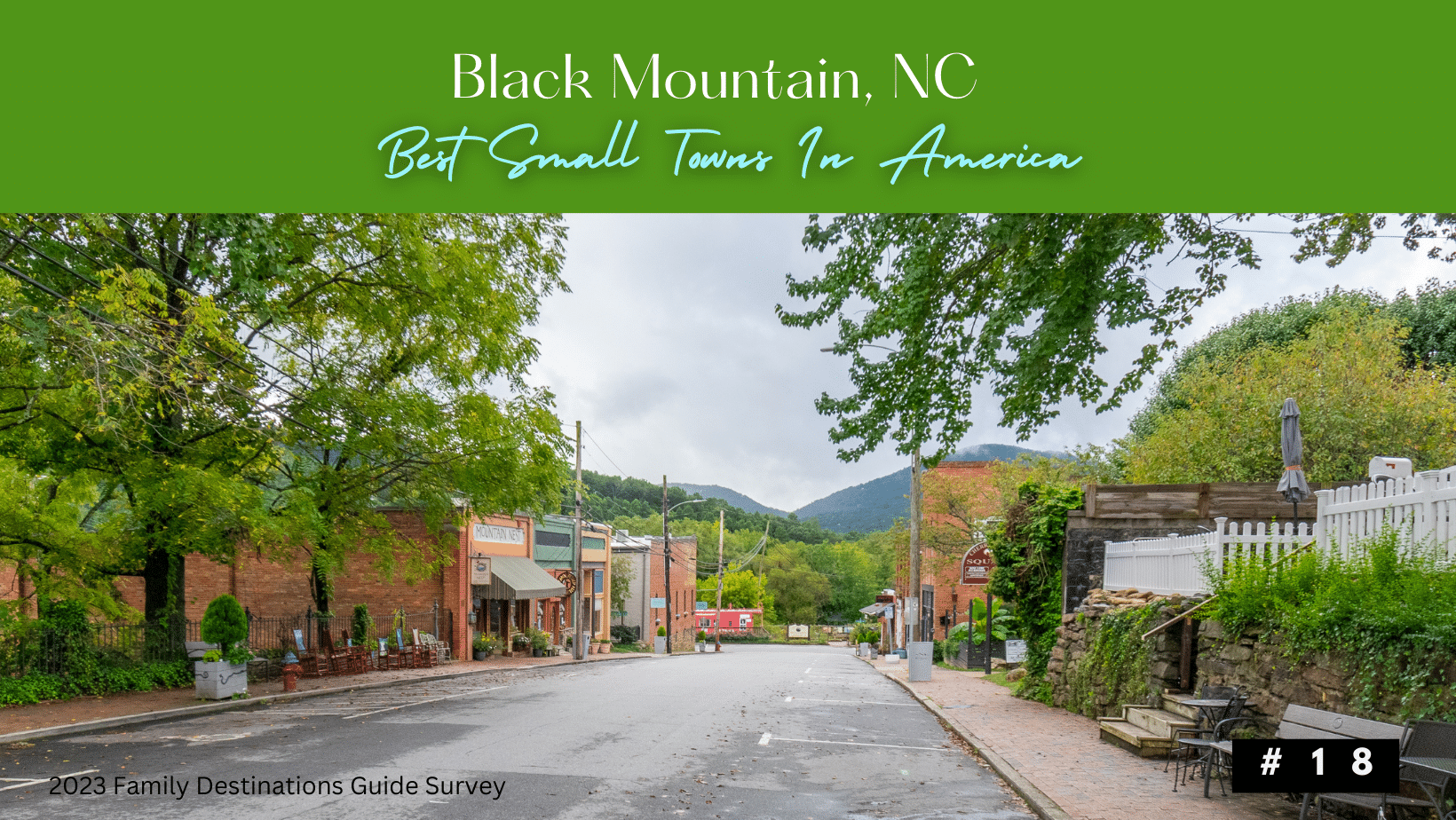 Black Mountain, NC Tops the List of Best Small Towns  (Again)
