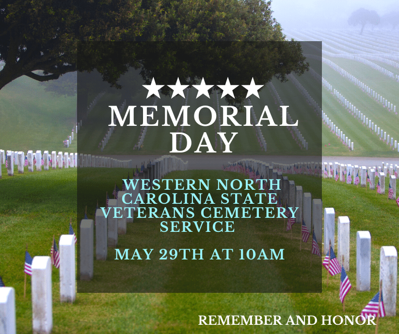 2023 Memorial Day Ceremony in Black Mountain, NC